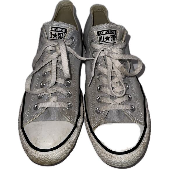 Converse Chuck Taylor All Star Classic Gray Low-Top Unisex Sneaker Canvas M9/W11 - Picture 1 of 7